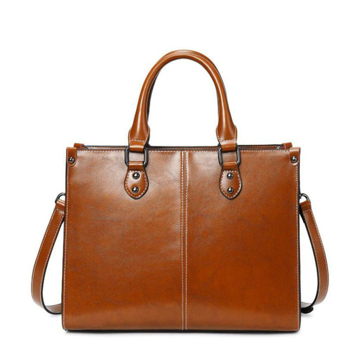 Samantha | Sophisticated Everyday Leather Tote Bag