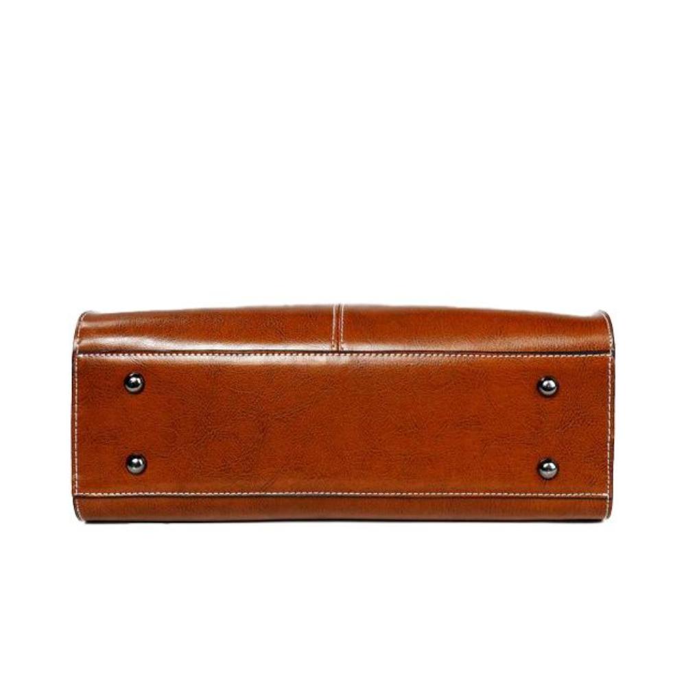 Samantha | Sophisticated Everyday Leather Tote Bag