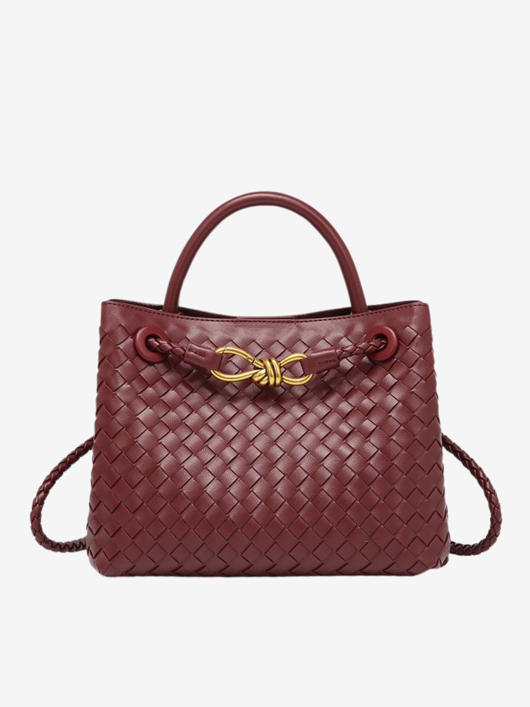 Eloise | Textured Compact Woven Bag