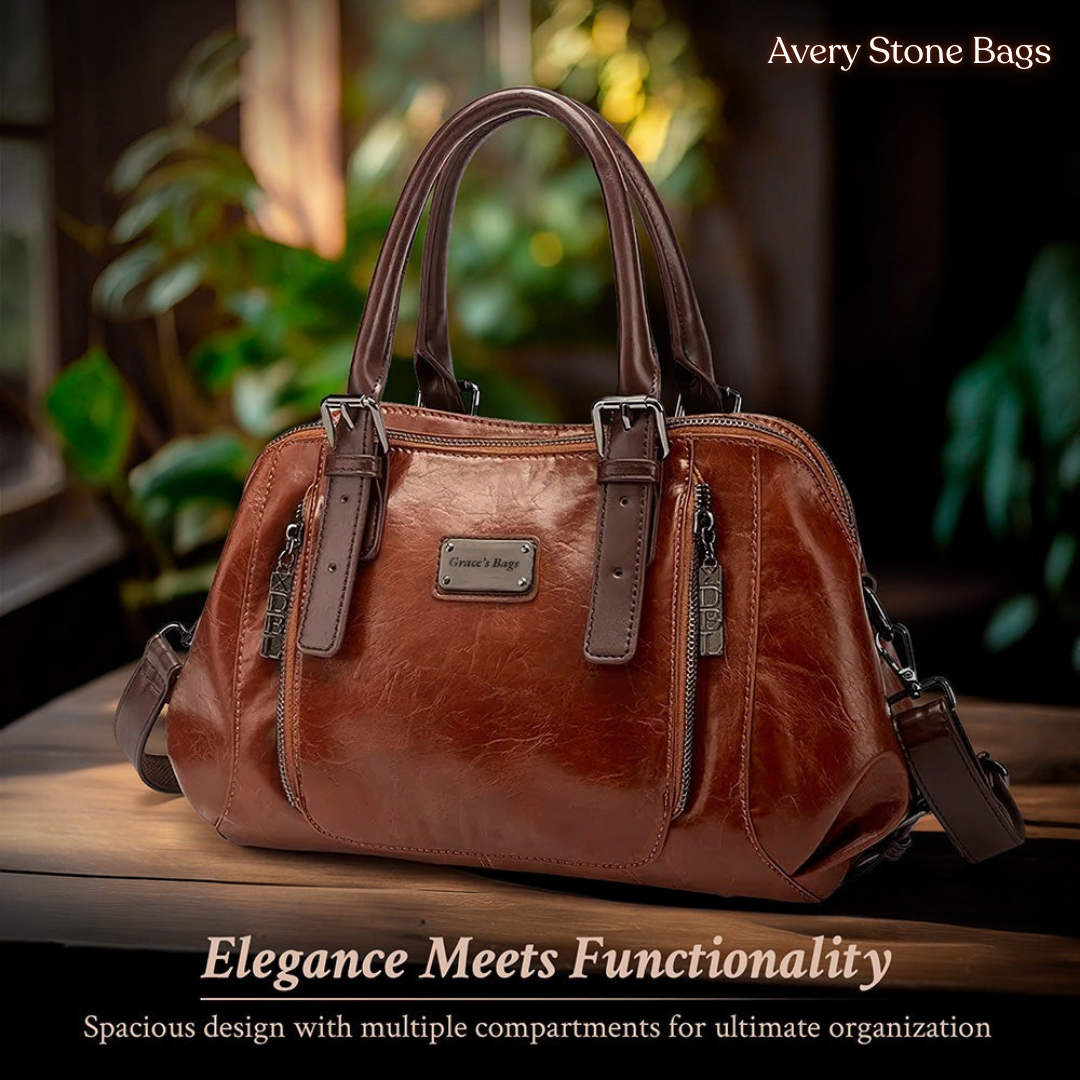 Danika | Refined Essentials Leather Bag