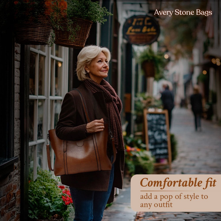 Evelyn | Vintage Luxury Leather Shoulder Bag