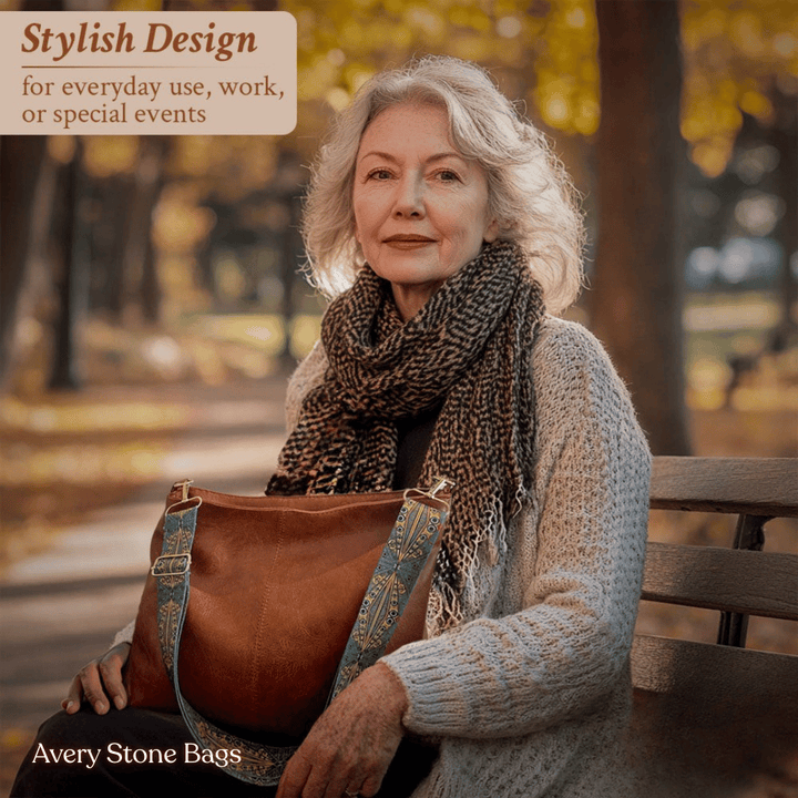 Isabella | Vintage Elegant Leather Shoulder Bag