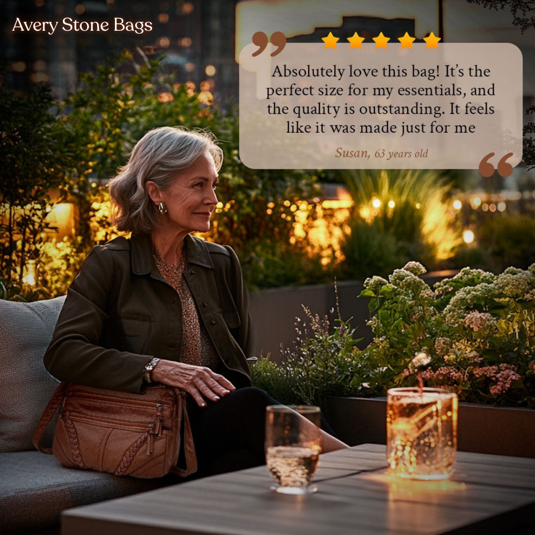 Eliana | Sustainable Soft Structured Crossbody