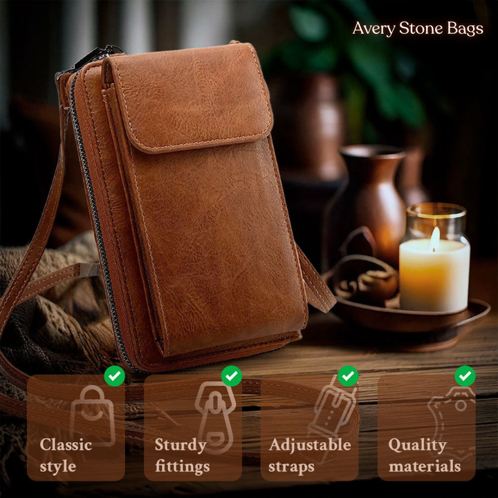 Leona | Graceful Minimalist Leather Crossbody