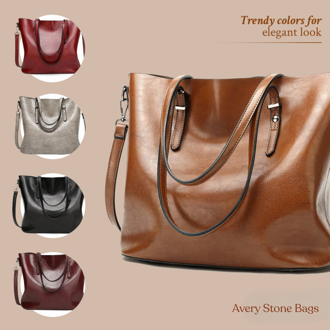 Evelyn | Vintage Luxury Leather Shoulder Bag
