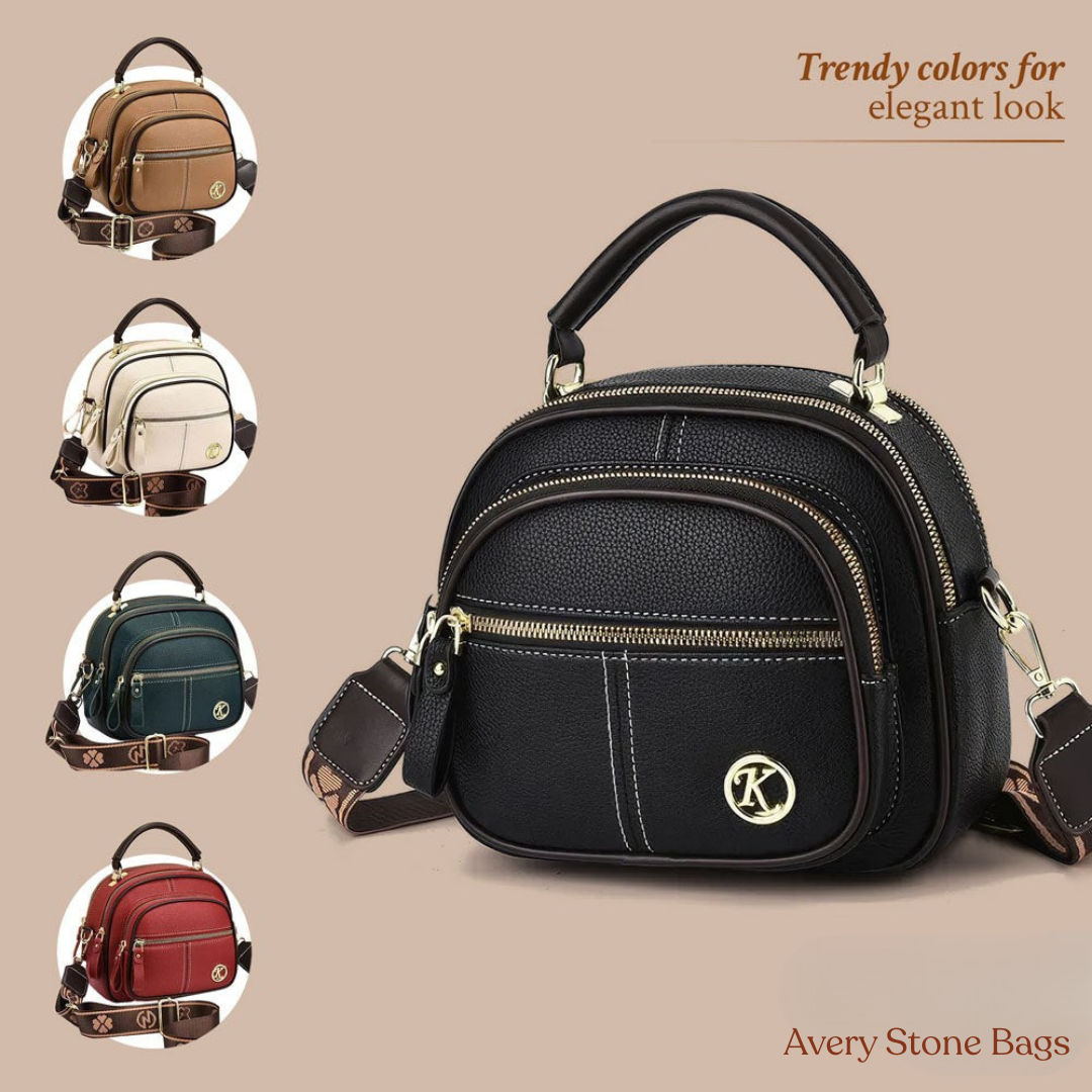 Cassy | Polished Versatile Leather Shoulder Bag