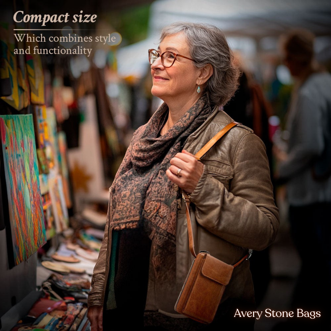 Leona | Graceful Minimalist Leather Crossbody