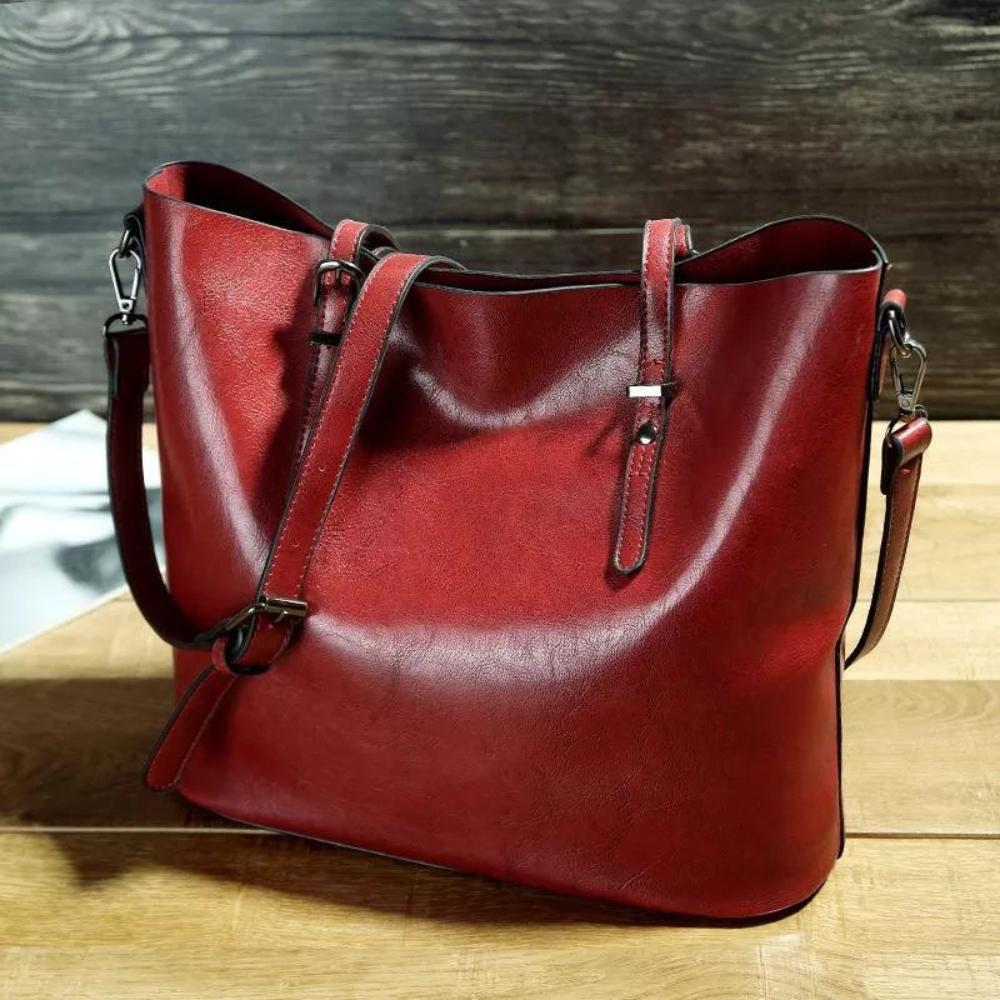 Evelyn | Vintage Luxury Leather Shoulder Bag