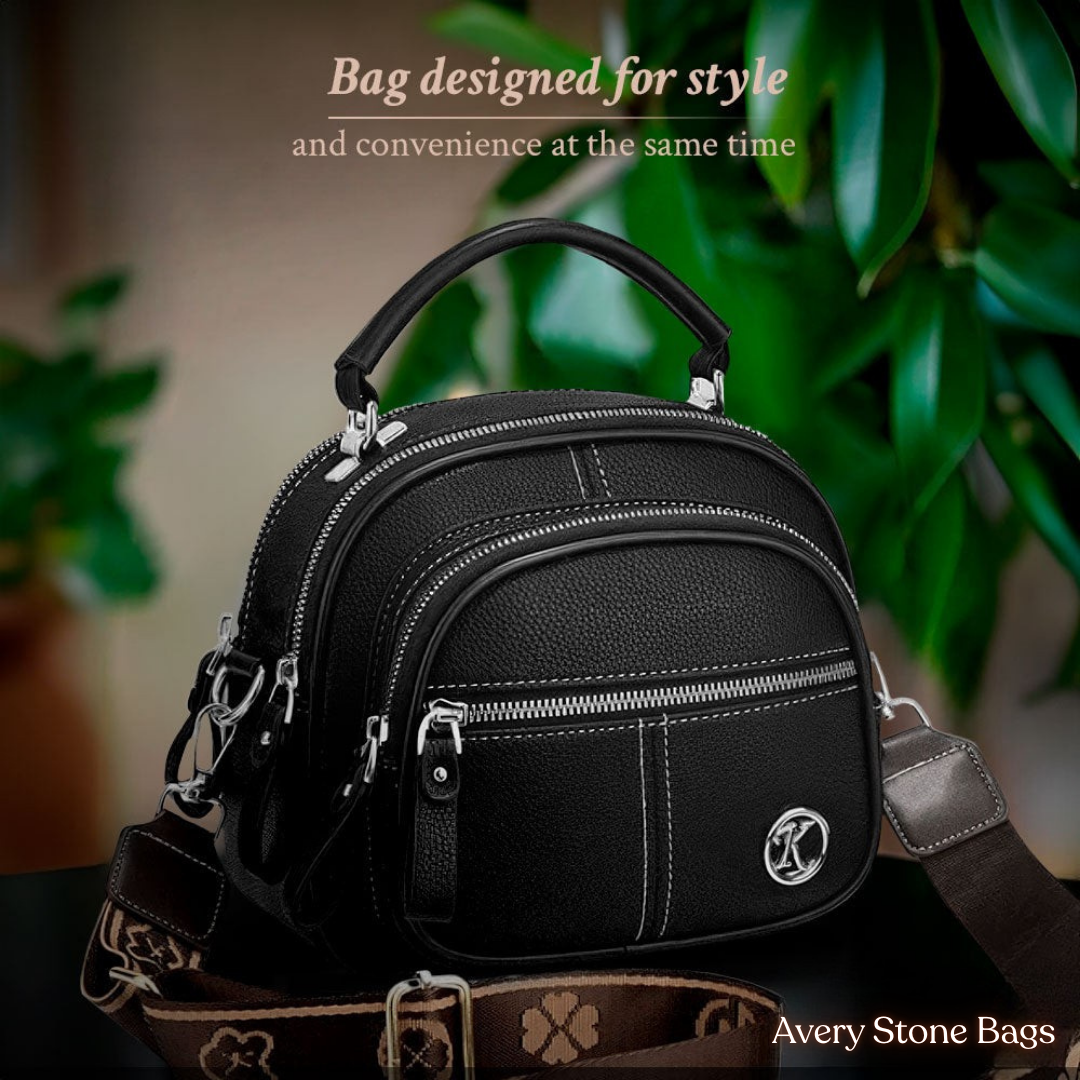 Cassy | Polished Versatile Leather Shoulder Bag