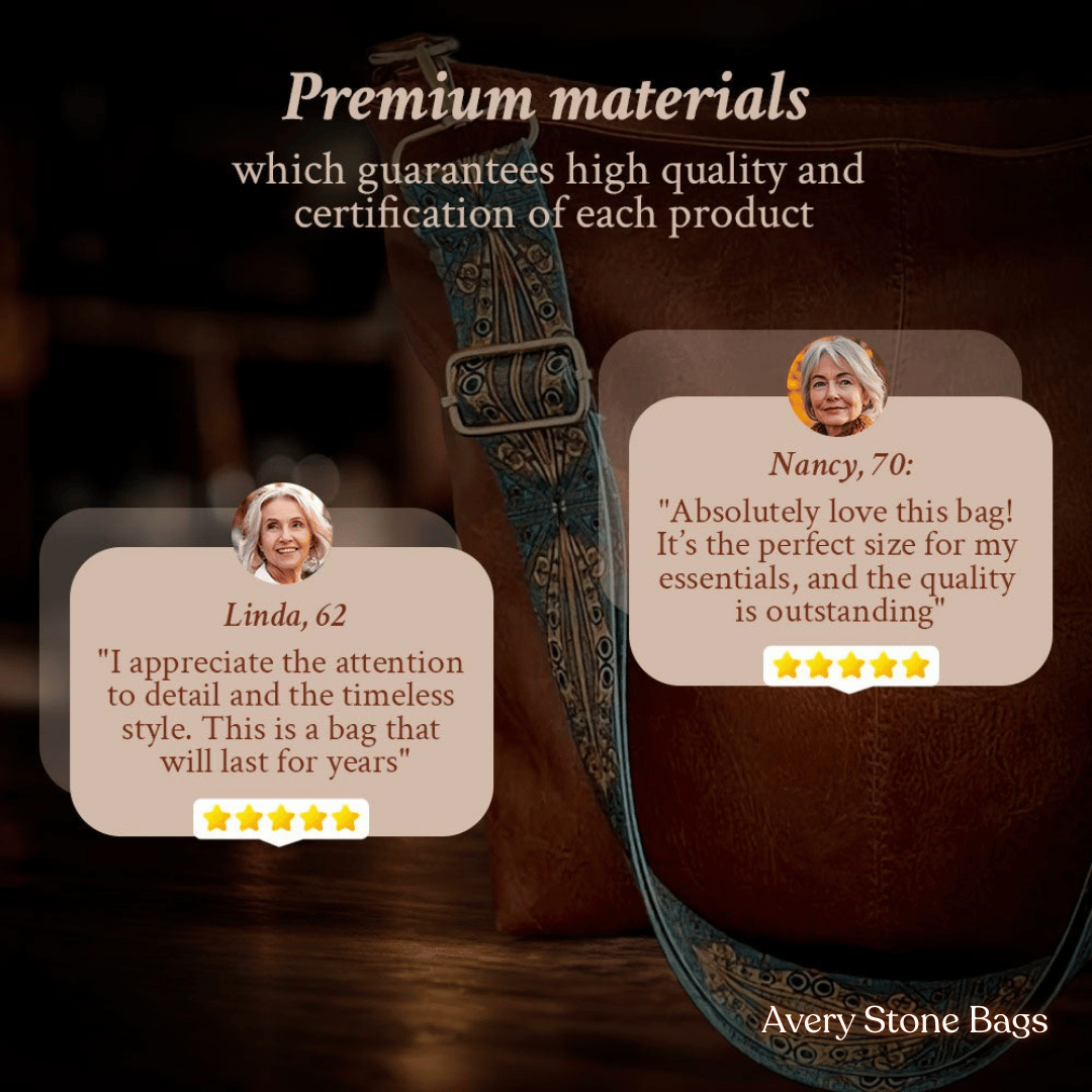 Isabella | Vintage Elegant Leather Shoulder Bag