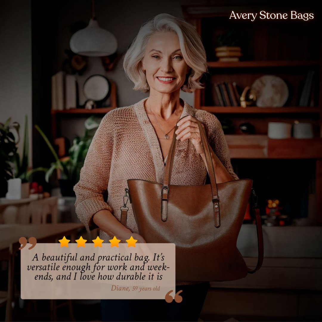 Evelyn | Vintage Luxury Leather Shoulder Bag