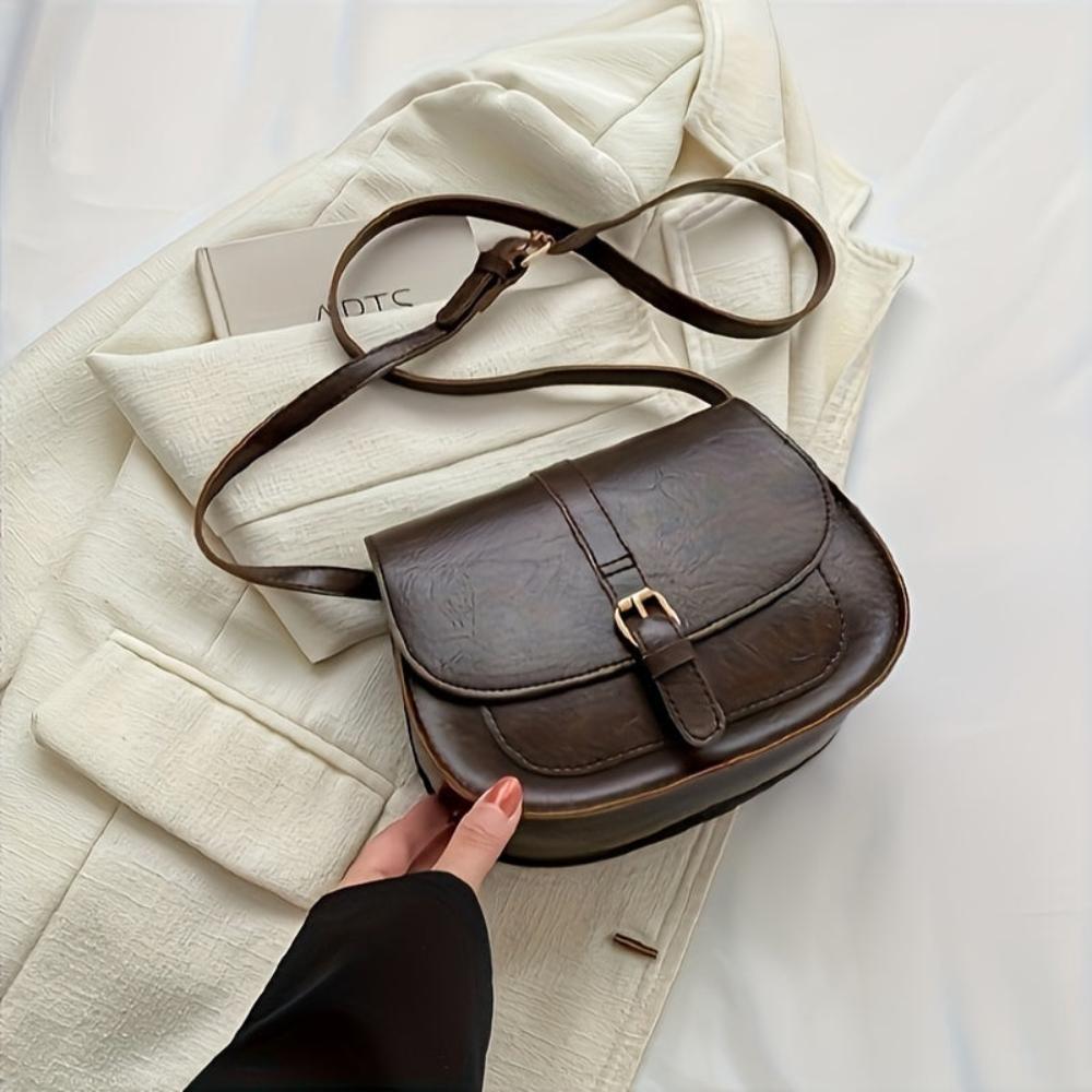 Marina | Refined Chic Crossbody Saddle Bag