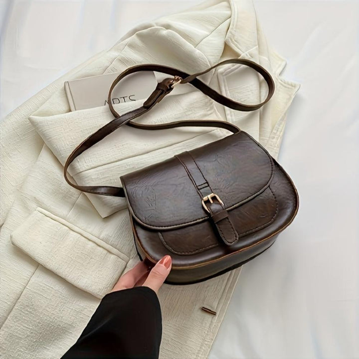 Marina | Refined Chic Crossbody Saddle Bag