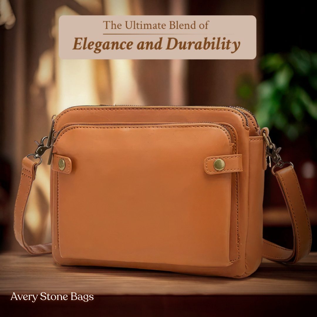 Vivian | Luxe Spacious Leather Shoulder Bag