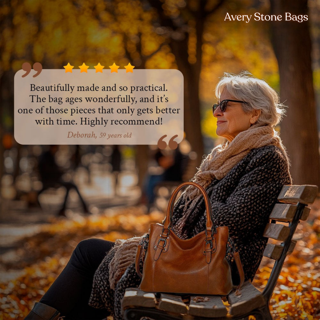 Camille | Elegant Durable Leather Shoulder Bag