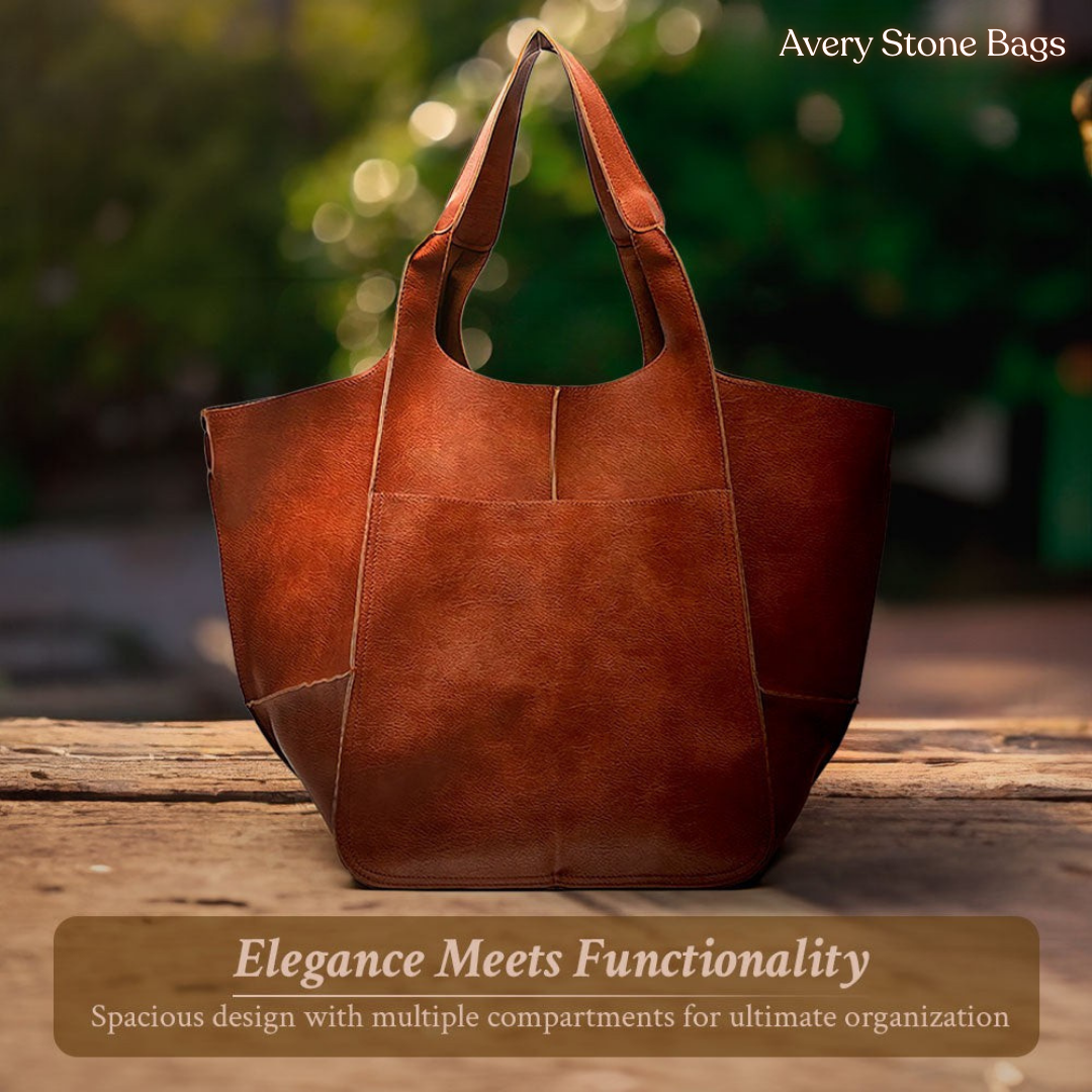 Diana | Vintage Refined Leather Shoulder Bag