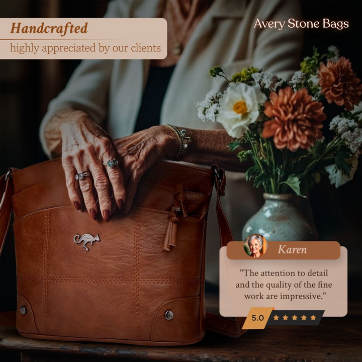 Danica | Rustic Full-Grain Leather Shoulder Bag