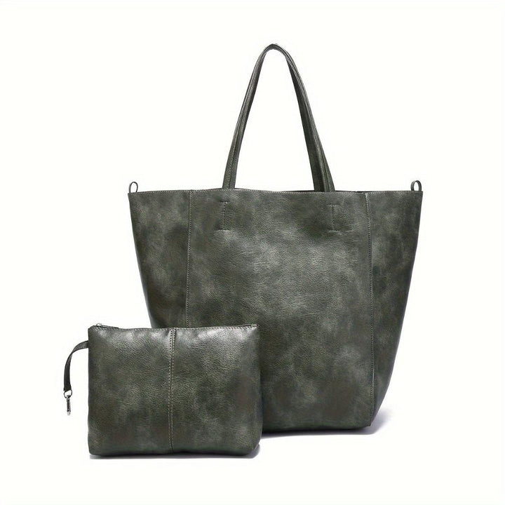 Leila | Classic Roomy Soft Tote Bag