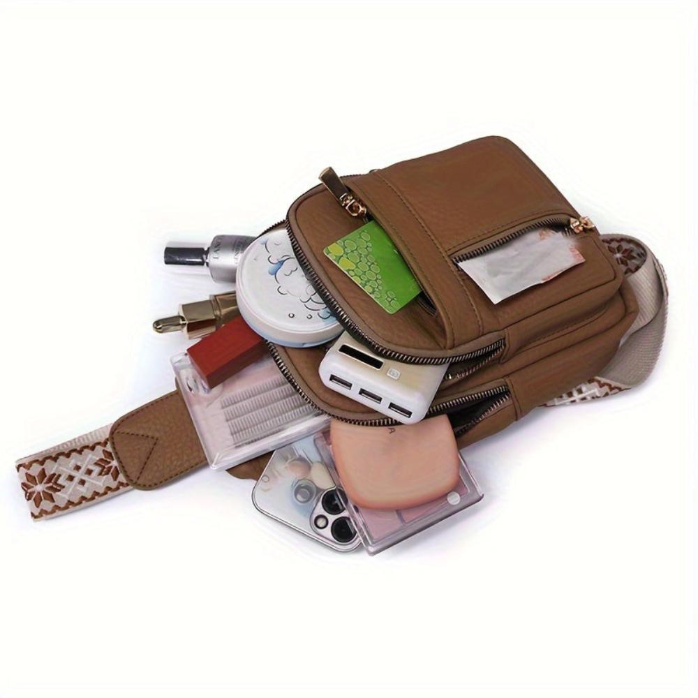 Lana | Vintage Multi-Pocket Chest Bag