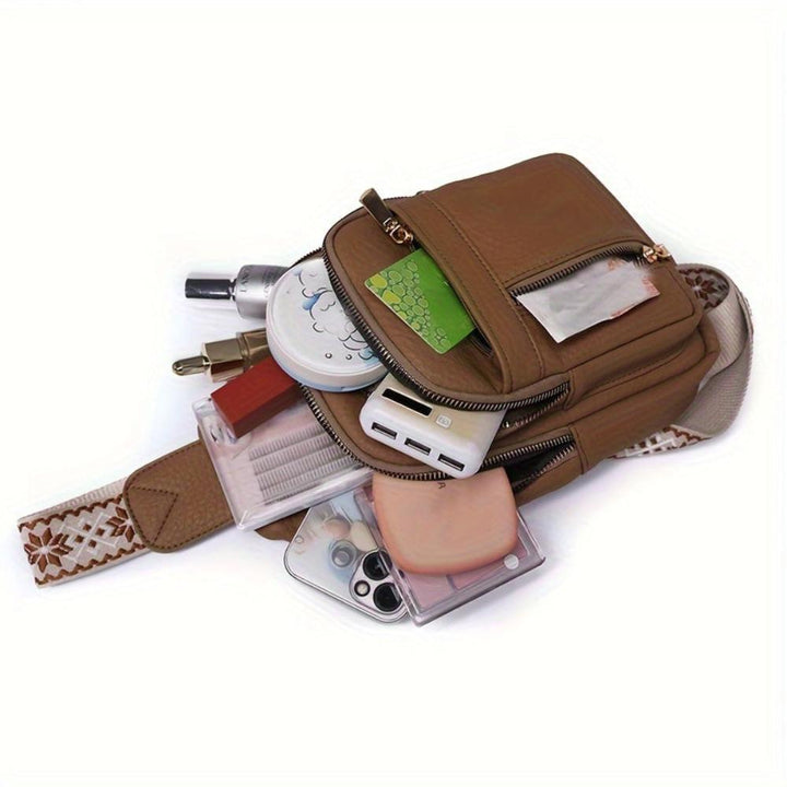 Lana | Vintage Multi-Pocket Chest Bag