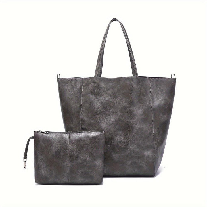 Leila | Classic Roomy Soft Tote Bag