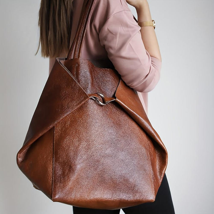 Leila | Classic Roomy Soft Tote Bag