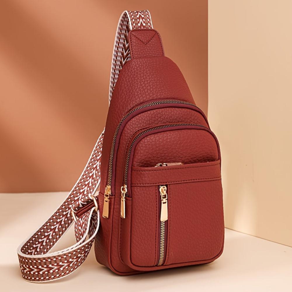 Lana | Vintage Multi-Pocket Chest Bag