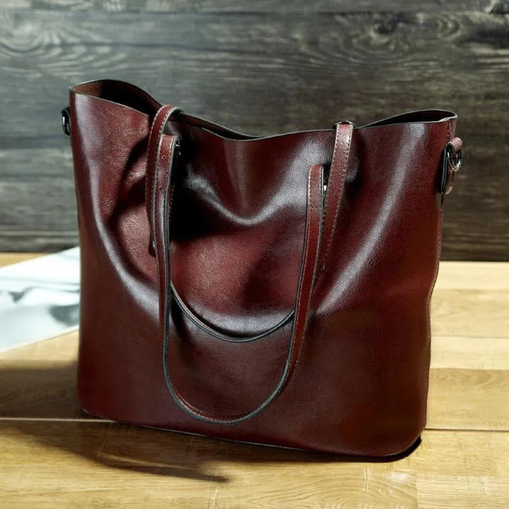 Evelyn | Vintage Luxury Leather Shoulder Bag