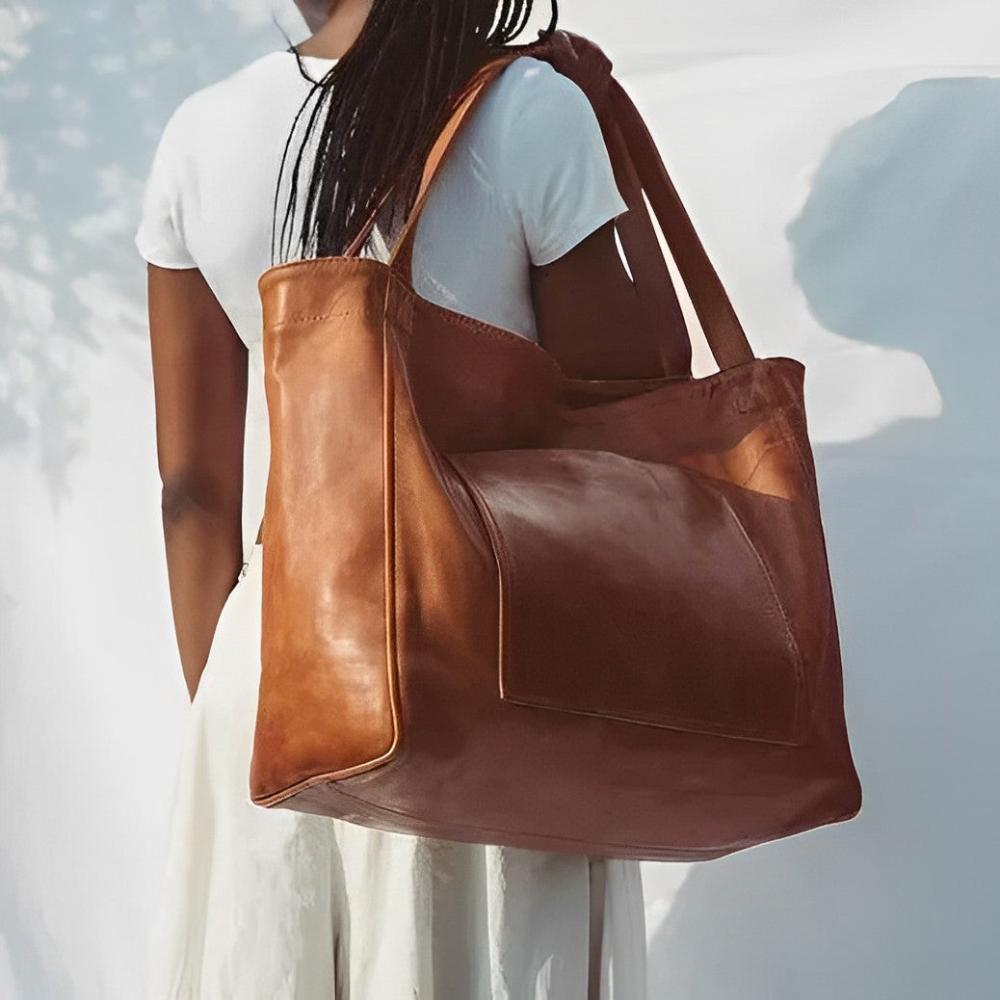 Alondra | Refined Starlit Leather Shoulder Bag