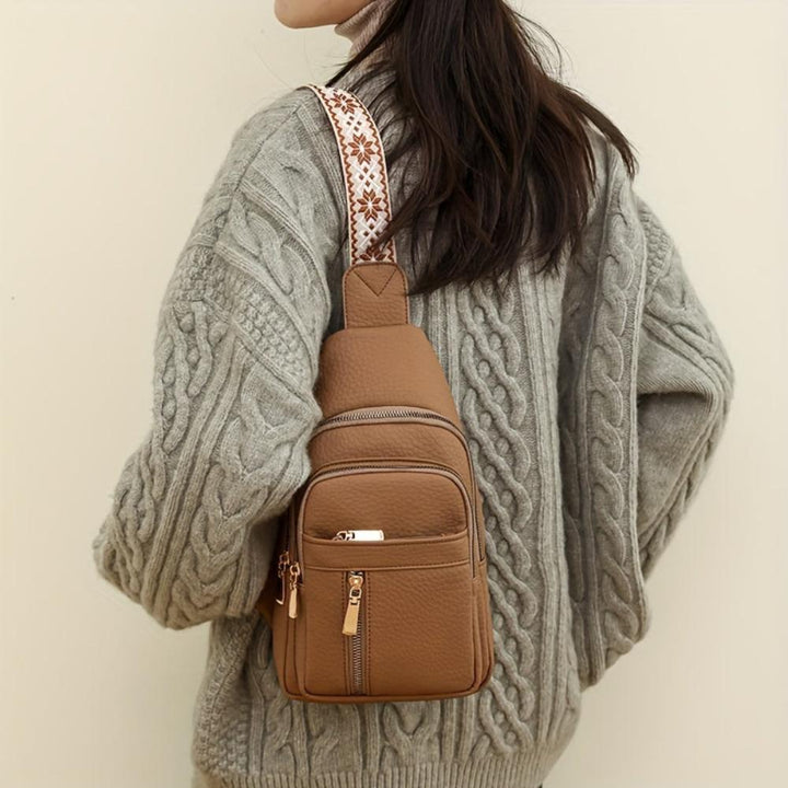Lana | Vintage Multi-Pocket Chest Bag