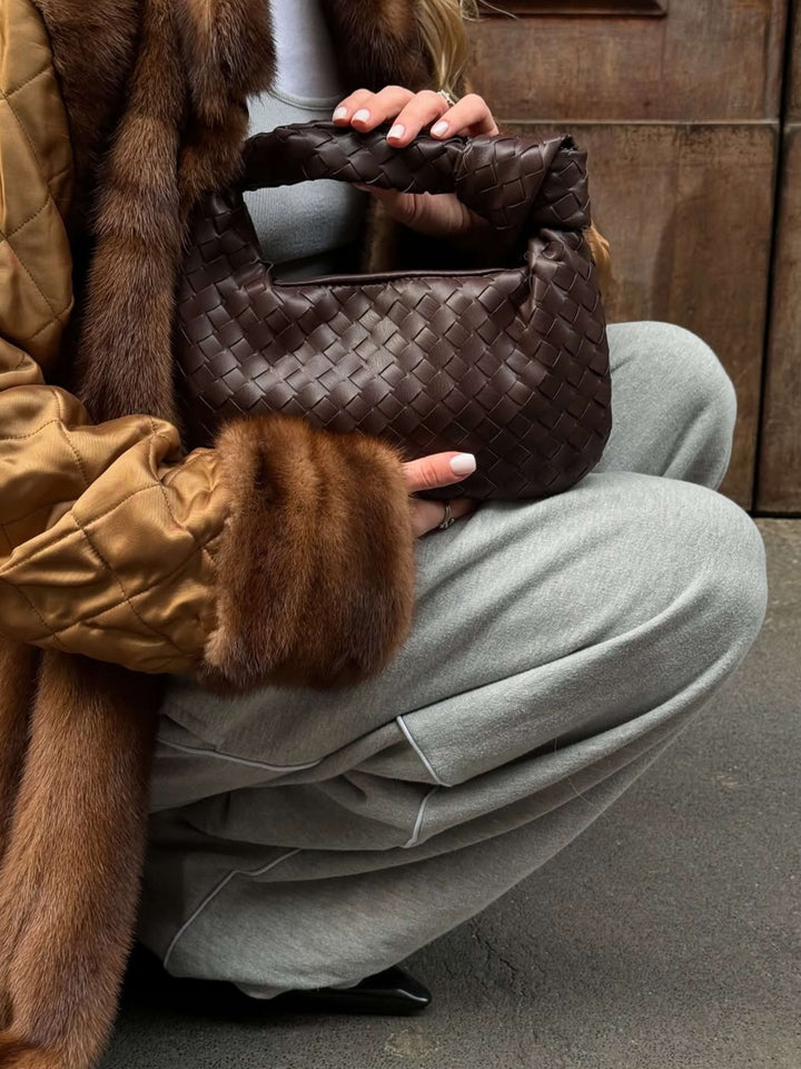 Sienna | Braided Petite Handle Bag