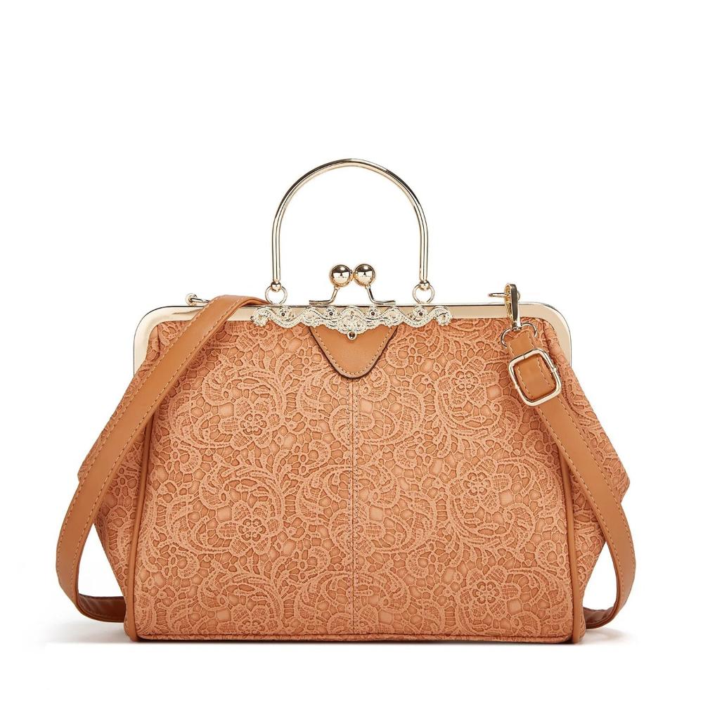 Melody | Celestial Embossed Vintage Handbag