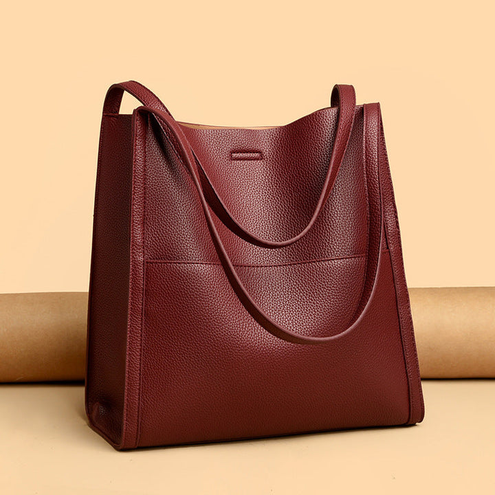 Clarissa | Elegant Structured Leather Tote