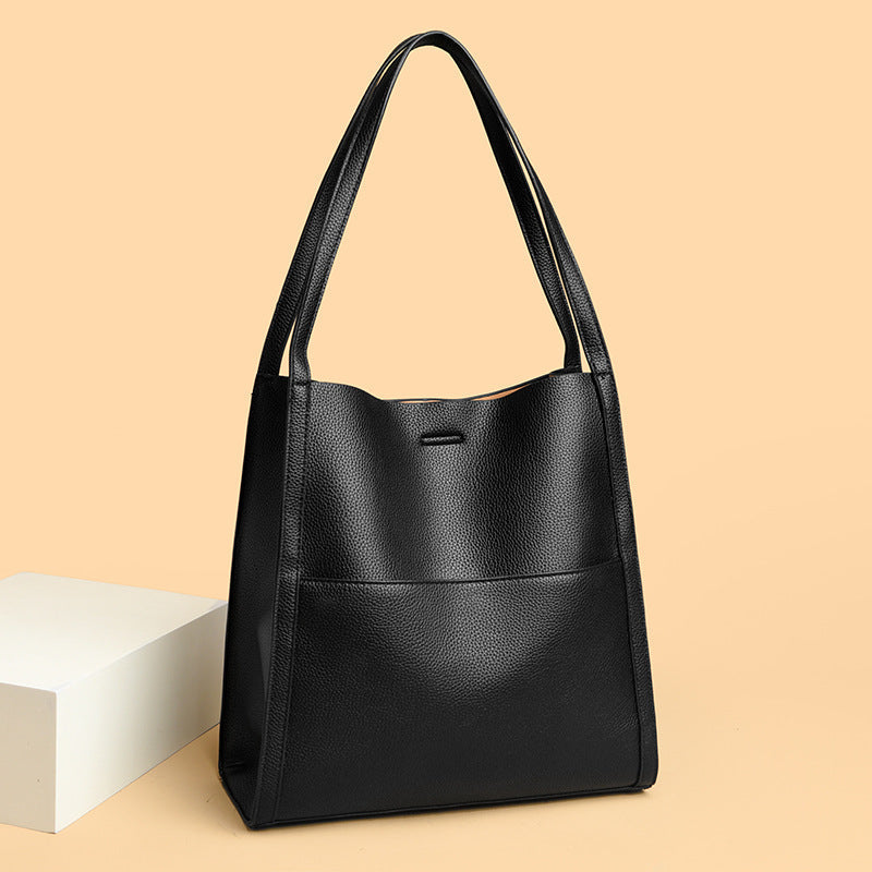 Clarissa | Elegant Structured Leather Tote