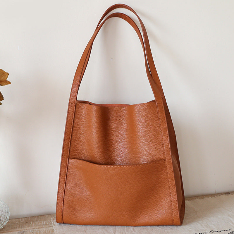 Clarissa | Elegant Structured Leather Tote