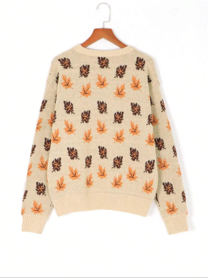 Verðandi | Vintage Icelandic Maple Leaf Jumper