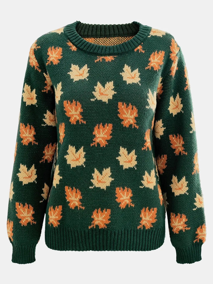 Verðandi | Vintage Icelandic Maple Leaf Jumper