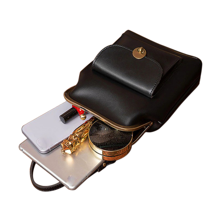 Evelina | Timeless Kiss-Lock Shoulder Bag