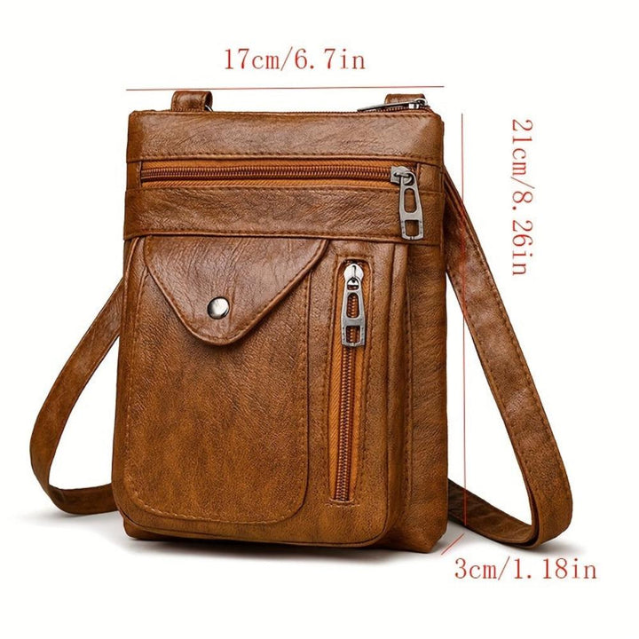 Lisa | Vintage Compact Crossbody Bag