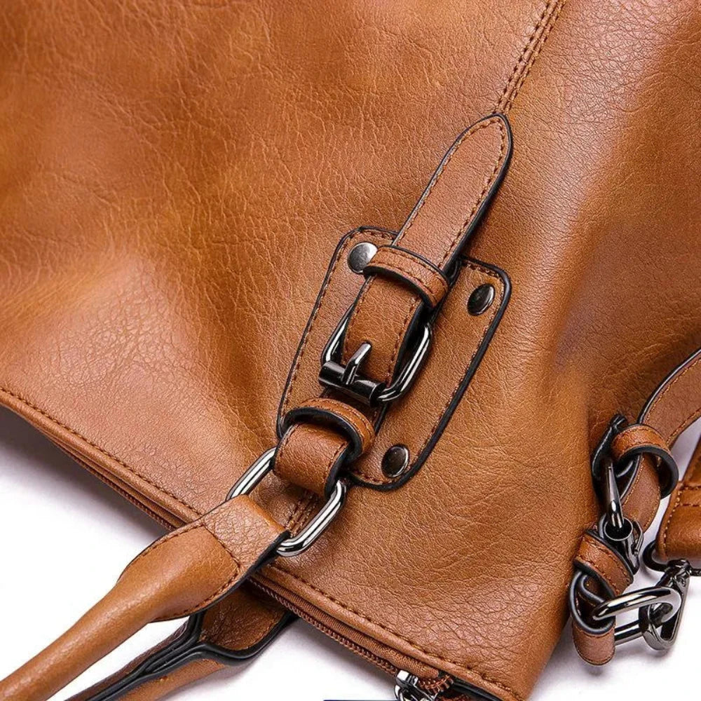 Camille | Elegant Durable Leather Shoulder Bag