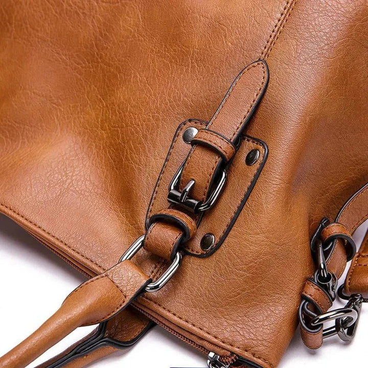 Camille | Elegant Durable Leather Shoulder Bag