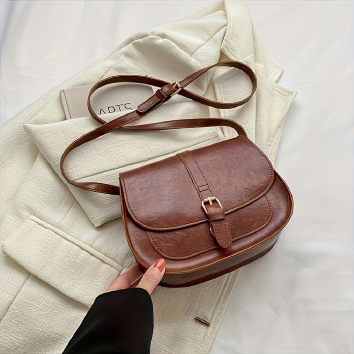 Marina | Refined Chic Crossbody Saddle Bag