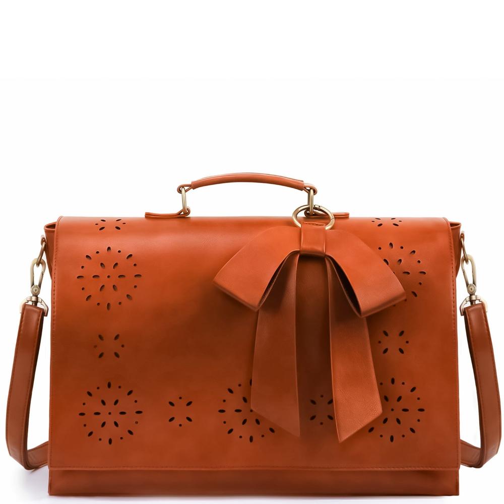 Isabella | Floral Charm Laser-Cut Satchel