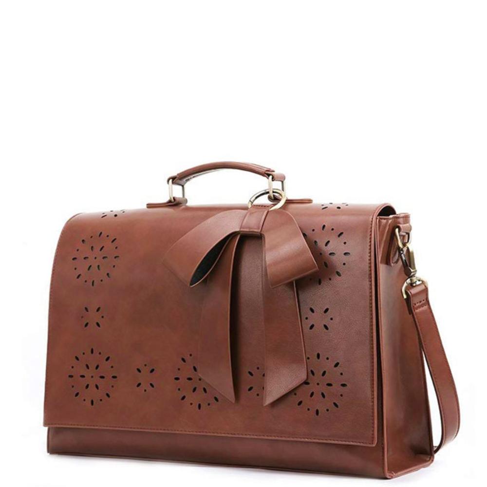 Isabella | Floral Charm Laser-Cut Satchel