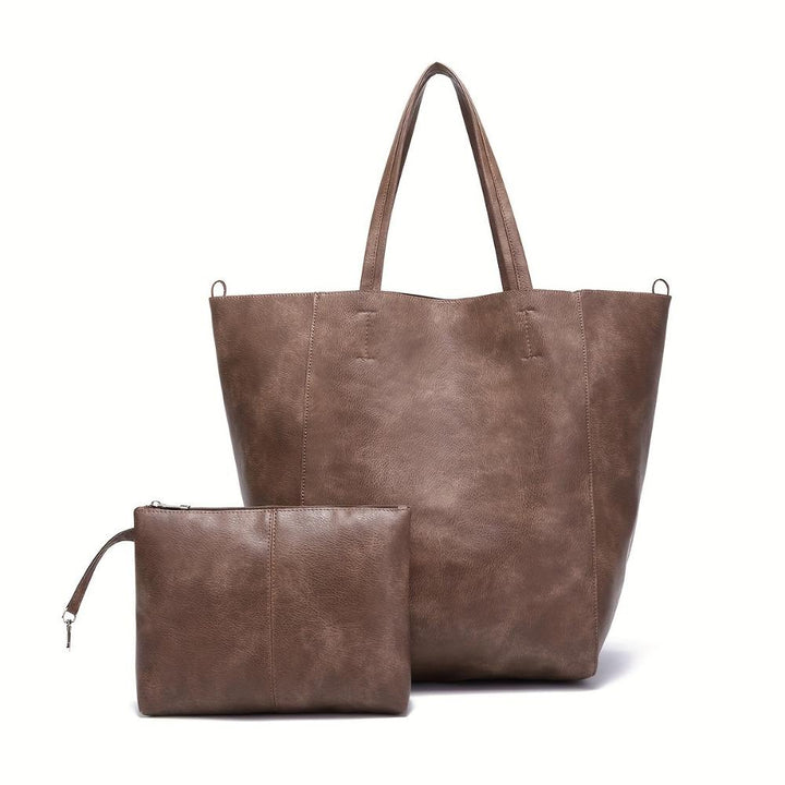 Leila | Classic Roomy Soft Tote Bag