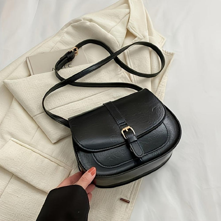Marina | Refined Chic Crossbody Saddle Bag