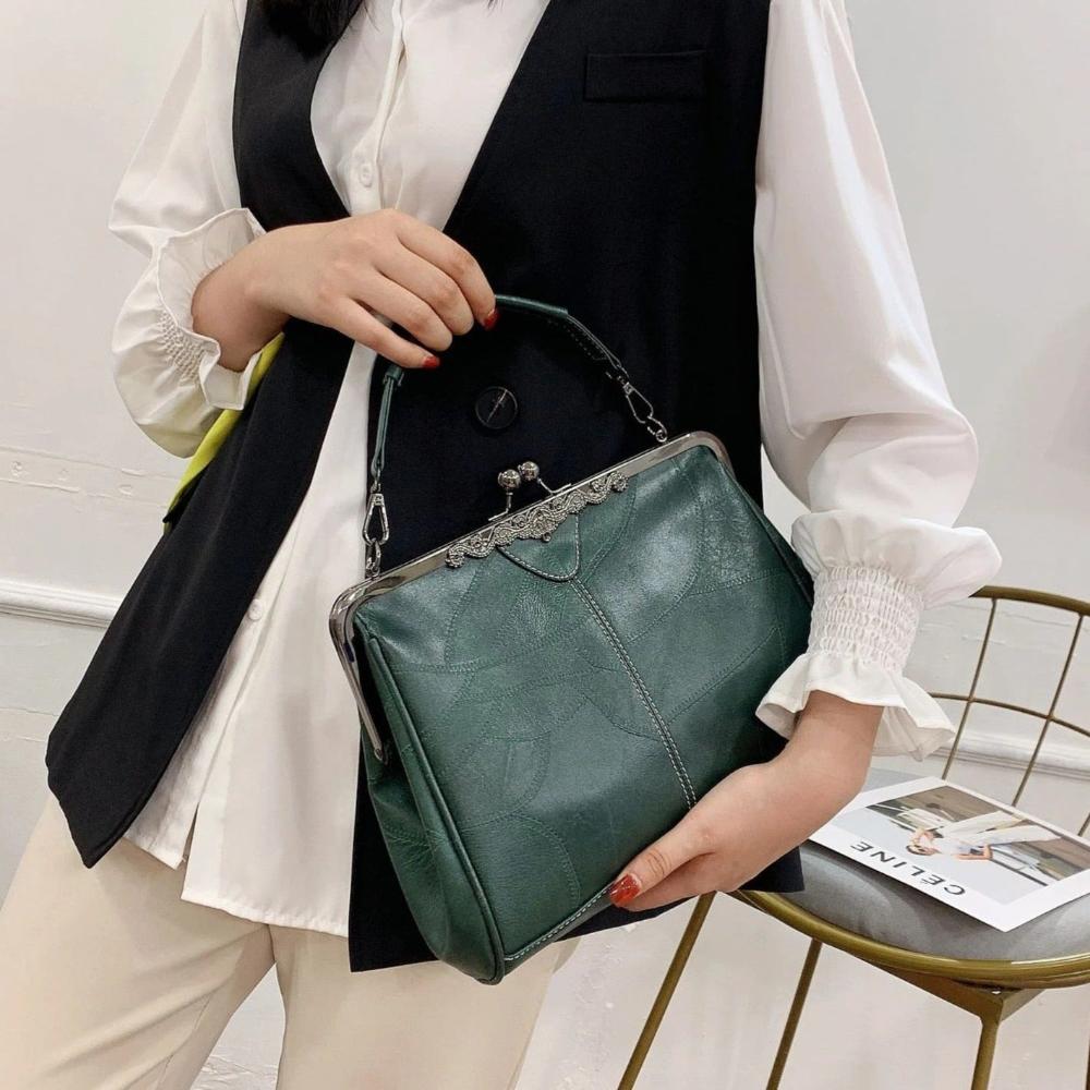 Melody | Celestial Embossed Vintage Handbag