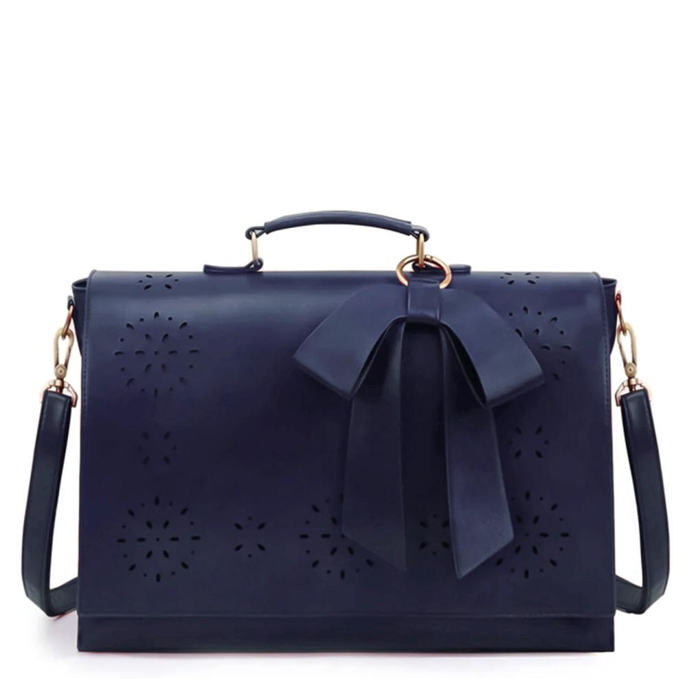 Isabella | Floral Charm Laser-Cut Satchel